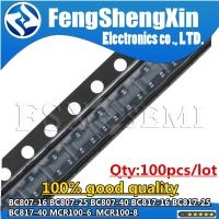 100pcs BC807-16 5A BC807-25 5B BC807-40 5C BC817-16 6A BC817-40 6C MCR100-6 100-6 MCR100-8 100-8 BC817-25 6B SOT-23 TRANSISTOR WATTY Electronics