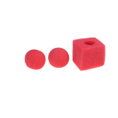 FRISTOY Banbi ชุดเล่นฟองน้ำ Ball To Cube อุปกรณ์เล่นมายากลผลิตภัณฑ์ชุดเล่นเกมส์ฟองน้ำสำหรับตลกขายส่ง