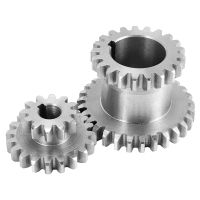 2Pcs/Set Cj0618 Teeth T29Xt21 T20Xt12 Dual Dears Metal Lathe Gear Duplicate Gear Double Gear