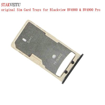 ถาดซิมการ์ดสําหรับ Blackview BV4900 Pro ช่องใส่ซิมการ์ด BV4900S IP68 โทรศัพท์มือถือที่ทนทานที่ใส่การ์ดต้นฉบับ