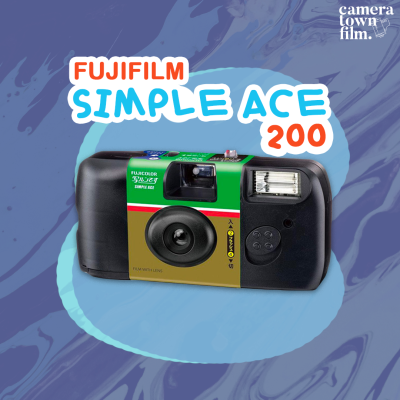 กล้องใช้แล้วทิ้ง FUJIFILM SIMPLE ACE 400 27EXP Film Camera