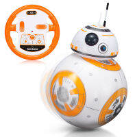 Fast delivery Version BB-8 Ball 20.5 cm RC BB 8 Droid Robot 2.4G Remote Control BB8 Inligent Robot Action Figure Model RC Toy