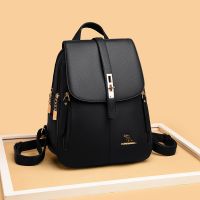 卐 2021 Women Leather Backpacks Fashion Shoulder Bag Women Bag 2021 Winter Leather - Backpacks - Aliexpress