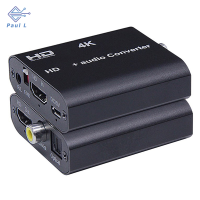 【Paul L】 AUDIO EXTRACTOR 5.1CH พร้อม ARC EDID HDMI-Compatible 1.4 4K 30Hz Splitter