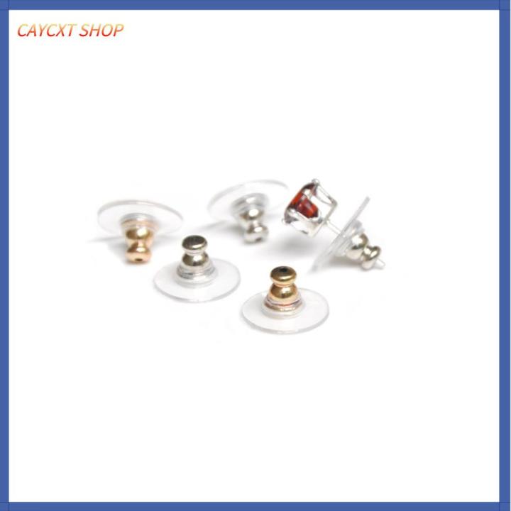 Earring Backs for Droopy Ears,6PCS Dics Earring Backs for Studs, Heavy  Earrings, Secure Pierced Stainless Steel Earring Replacements, Large Heavy  Earring Support Backs 