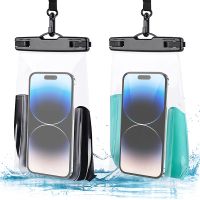 HAISSKY Wave Waterproof Phone Pouch For iPhone 14 13 12 11 Pro Max 14 Plus Large Capacity Swimming Surfing Cards Key Storage Bag