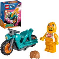 LEGO 60310 City Stuntz Chicken Stunt Bike Show พร้อมการแสดงมู่เล่สำหรับเด็กอายุ 5 ขวบ (10 ชิ้น)