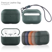 ◎ Genuine Leather Cover for AirPods Pro Premium Leather 100 Handmade leather Cases[LED Visible]for AirPods Pro Case Accessories