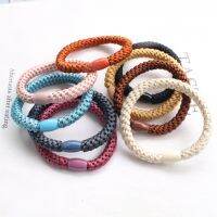 10pc Korean Beauty Good Elasticity Hair Ties Rings Rope Scrunchies for Women Girls Child Daily Holiday Gift Hair Accessories