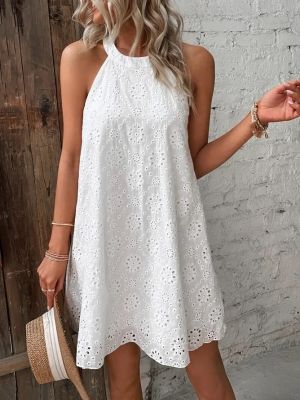 【CW】✣  Fashion Trend Womens dress New Ladies Color Sleeveless Buttonless Dresses for 2023