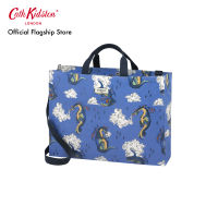 Cath Kidston Strappy Carryall Peace Dragon Blue กระเป๋า กระเป๋าสะพาย กระเป๋าสะพายข้าง กระเป๋าสะพายไหล่ กระเป๋าสีฟ้า กระเป๋าแคทคิดสตัน