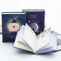 หน้าสีสร้างสรรค์พร้อมล็อคโน๊ตบุ๊ค "Like Dream" Diary Book Cute Function Planner Log Book Diary Stationery Gift Packaging