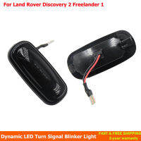 ไฟเลี้ยว LED Dynamic Sweep Side Marker Light Repeater Indicator Lamp For Discovery 2 99-04 Freelander Defender XGB000030