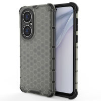 Huawei P50 Pro Case, RUILEAN Honeycomb Box PC + TPU Translucent Case Cover for Huawei P50 Pro