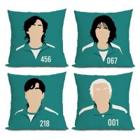 Pillow Covers 18X18 Set of 4 Farmhouse Pillows for Couch Halloween Decorations Throw Pillow Covers Figure