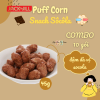 Ăn vặt tuổi thơcombo 10 gói x 45gbánh snack bim bim bắp puff corn vị socola - ảnh sản phẩm 2