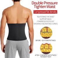 【LZ】 Homens abdômen redutor sauna corpo shaper fitness suor trimmer cinto cintura trainer barriga emagrecimento shapewear cintura trainer espartilho