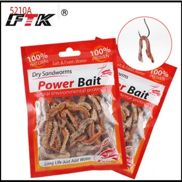 Shop Dry Sandworms Power Bait with great discounts and prices