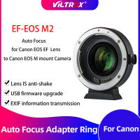 Viltrox อะแดปเตอร์เลนส์ EF-EOS M2,อะแดปเตอร์บูสเตอร์เลนส์ความยาวโฟกัส EF-M 0.71x สำหรับกล้องเลนส์ Canon EF ถึง EOS M Mount M6 M3