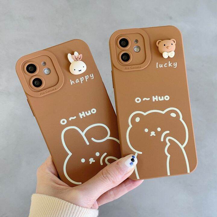 hitomi-happy-bear-กระต่ายสำหรับ-xiaomi-mi-poco-x4-pro-m4-m3-f3-f2-pro-mi-12-11t-11-lite-redmi-10c-9c-9a-หมายเหตุ11-10-9-8-pro-liquid-liquid-ซิลิโคน