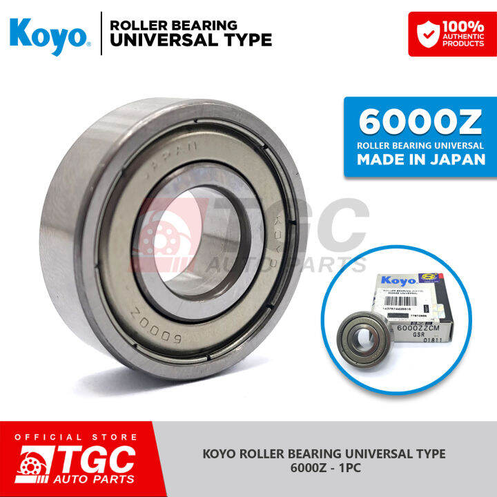 KOYO 6000ZZCM Roller Bearing Universal Type 1pc | Lazada PH