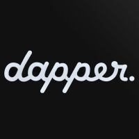 สติกเกอร์แต่งรถตัวอักษร Dapper กันลมหน้าต่างด้านหน้าด้านหลังตกแต่งดีคอลติดประตู