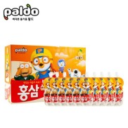 Hộp 10 Túi Nước Hồng Sâm Trẻ Em Pororo Paldo VỊ CAM