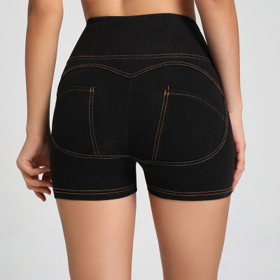 [hot][hot][ จัดส่งด่วน ] ฤดูร้อนใหม่เอวสูงพีชโยคะกางเกงขาสั้นผู้หญิง กางเกงรัดรูปทรงพีชยกสะโพกยืดได้หลากหลาย