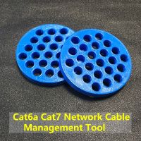 เครื่องมือการจัดการสายเคเบิล24สายเครื่องมือ Cat6a 6a สายเคเบิลเครือข่าย Cat7หวีสำหรับติดตั้งสายเคเบิ้ลเครื่องมือการจัดการสายไฟ