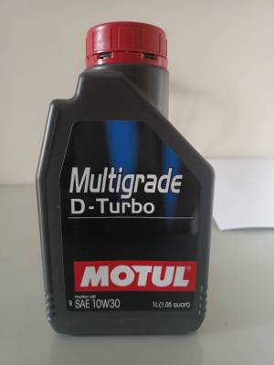 Motul Multigrade D-turbo 10W-30 น้ำมันเครื่อง กึ่งสังเคราะห์ ดีเซล 10W-30  1L  ( 1 ลิตร )