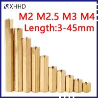 M2 M2.5 M3 M4 Hex Brass Male Female Standoff Pillar Mount Copper Hexagon Thread PCB Motherboard Standoffs Spacer Hollow Column