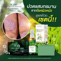 ส่งฟรี สบู่ สเปรย์สมุนไพร คันตามตัว สังคัง กลากเกลื้อน สะเก็ดเงิน เชื้อราผิวหนัง สิวหลัง คอดำ ขาหนีบดำ