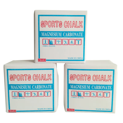 3pcs Blocks Sports Chalk Weight Lifting Magnesium Powder Anti-skid Rhythmic Gymnastic Chalk Sport Barbell Climbing Magnesium