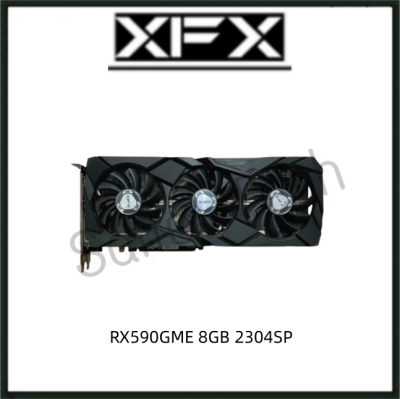 USED XFX RX590GME 8GB 2304SP 1440MHz DDR5 RX 590 GMR Gaming Graphics Card