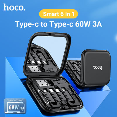 HOCO U114 100% ชุดชาร์จเร็ว60W ของแท้3A พิมพ์ C เป็น Type-C สายชาร์จแบบเร็ว/สำหรับ Micro To Type-C/Lightning เพื่อ Type-C/USB ไปยังอะแดปเตอร์ Type-C โทรศัพท์มือถือหมุดป
