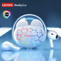 Original Lenovo LP80 PRO RGB Wireless Bluetooth 5.3 Earphones HIFI Dual Host Headset Noise Reduction Earbuds Gradient Glow New Over The Ear Headphones