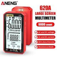 ZZOOI ANENG 620A Professional Digital Multimeter 6000 Counts True RMS Auto Test Capacimeter Transistor Electrical Temp Resistance Test