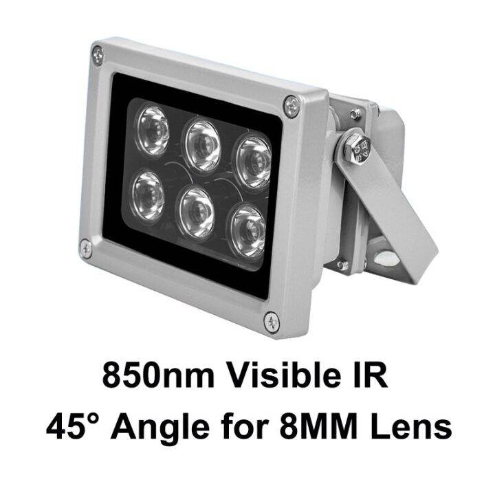 940NM Invisible / 850NM Visible IR Illuminator Lamp 15 30 45 60 90