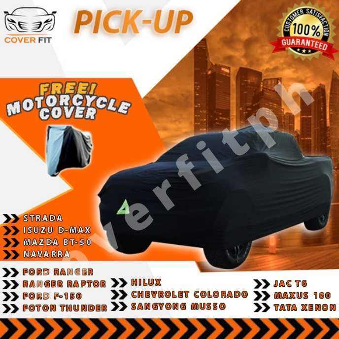 CAR COVER PICKUP WATER REPELLANT FREE MOTOR COVER *NAVARRA *HILUX