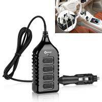 X Power G4 Universal Car 4พอร์ต USB ที่ชาร์จเร็ว7.2A DC12-24V ความยาวสายเคเบิล: 1.5เมตร