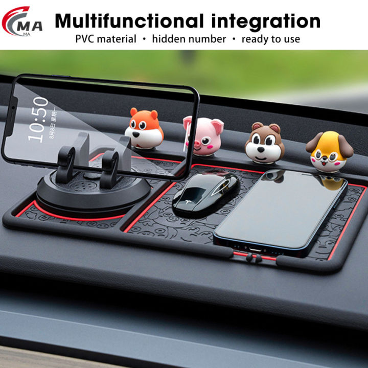 Non-Slip Phone Pad for 4-in-1 Car Multifunctional Silicone