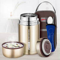 Gionix Multi-Functional ised Beaker ความจุขนาดใหญ่กระติกน้ำร้อนสแตนเลสกล่องอาหารกลางวันอาหารซุปขวดคอนเทนเนอร์