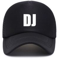 HIGH QUALITY DJ DISC JOCKEY DISK Mesh Cap Net Cap Trucker Hat Baseball Cap