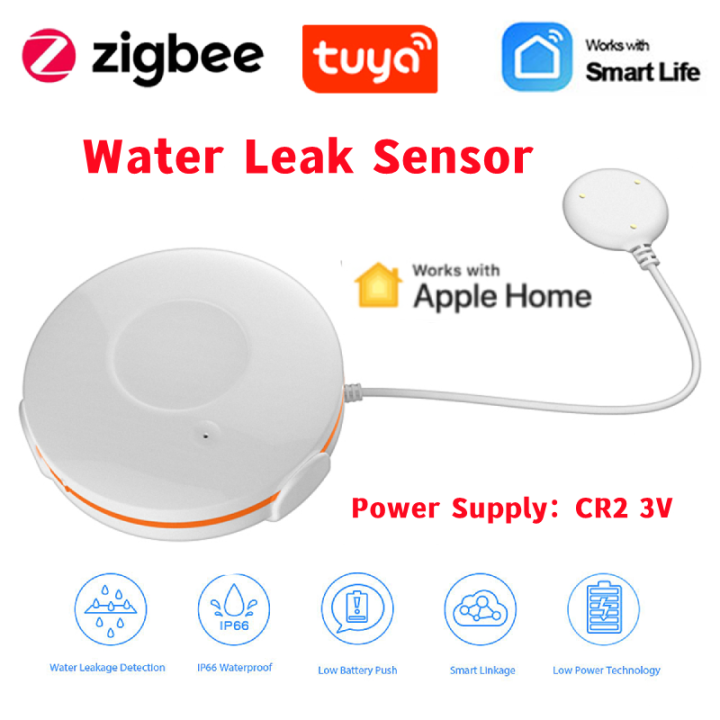 ZigBee and HomeKit Water Sensor Tuya Home Water Leakage Alarm