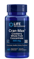 Life Extension  Cran-Max® Cranberry Whole Fruit Concentrate 500 mg / 60 Vegetarian Capsules