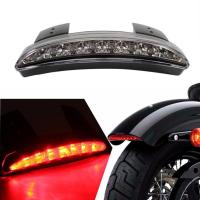 Rove ไฟเบรกรถจักรยานยนต์ไฟท้ายบังโคลนหลังสำหรับ Harley XL883/1200led