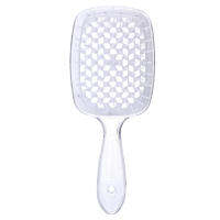 Comb Transparent Hollow Mesh Comb Anti-Static Wet Dry Dual-Use Hairdressing Brush Women Scalp Massage Airbag Curly Hair Comb