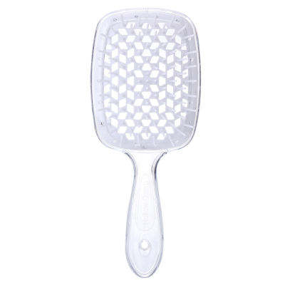 Comb Transparent Hollow Mesh Comb Anti-Static Wet Dry Dual-Use Hairdressing Brush Women Scalp Massage Airbag Curly Hair Comb