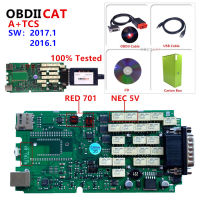 A+OBDIICAT TCS Single Board Bluetooth 2017.3 Keygen Multidiag ProMVD Scanner Cars Trucks Auto Diagnostic Tool