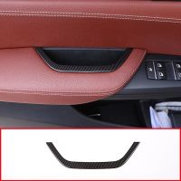 Carbon Fiber For BMW X3 F25 2011-2016/X4 F26 2013-2016 Car ABS Inner Drivers Door Armrest Storage Box Frame Cover Trim 1PC